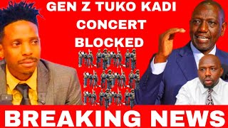 Ni Mbaya!! Ruto Blocked GEN Z TUKO KADI Concert Eric Omondi Chased like a THIEF Uhuru Park Kime