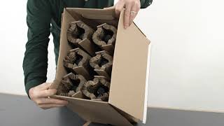 Flexi-Hex 6 Bottle Box Instructions