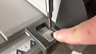 How To Adjust the Fence View Finder on the Ryobi Table Saw