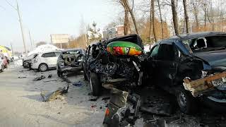 ДТП в Самаре 02.02.2019, на улице Магистральная, возле д. 78а ДТП в Самаре 02.02.2019, на улице Магистральная, возле д. 78а