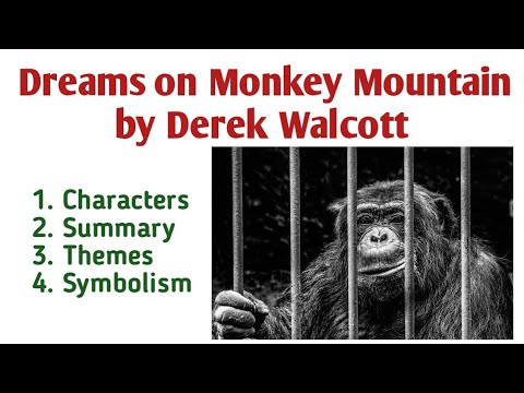 Dream on Monkey Mountain by Derek Walcott Summary in Urdu/Hindi| Dream ...