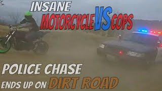 Police Chase BIKERS From HIGHWAY To DIRT ROAD Motorcycle VS Cops Running From The Cops Videos