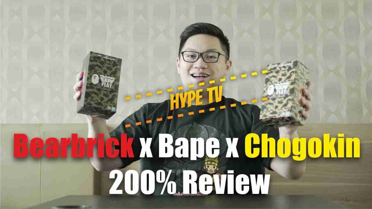 BAPE X BE@RBRICK X CHOGOKIN 200% TOY REVIEW - YouTube