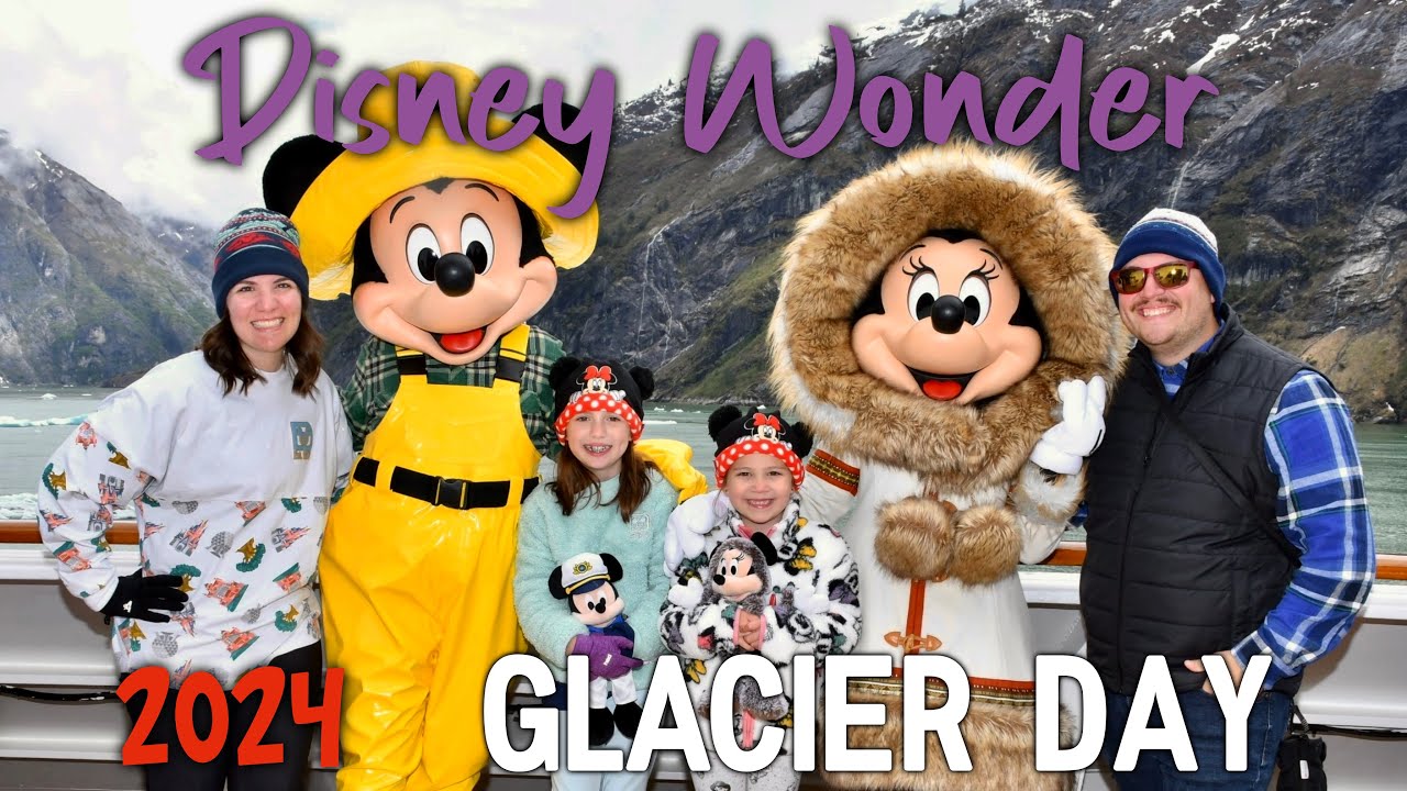 Disney Wonder Alaskan Cruise 2024: Day 3: Glacier Day