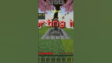 MINECRAFT CLUTCH IN ZEQA IP:ZEQA.NET #song #minecraft #mlg