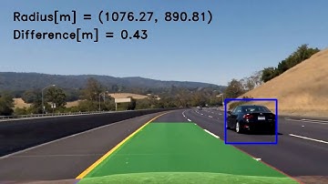Lane and Vehicle detection using Computer Vision and Machine Learning