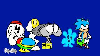 Wall E and Sonic