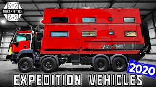 10 AllNew Expedition Vehicles and Overlanding Trucks for Extreme Explorations in 2020