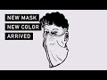 新色発売  夏に使えるマスク-これからは首に巻く"SUMMER SNOOD MASK"- 接触冷感、抗菌、UVカット生地使用。