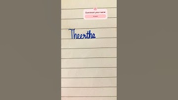Theertha ✨[Part-21] #calligraphy #cursivewriting #youtubeshorts @ayraaaniya3436