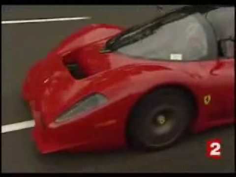A French news clip of the P4/5 doing high speed testing at Mortefontaine. James Glickenhaus' dreamcar creation in collaboration with Pininfarina. A one-of-a-kind vehicle which began as a Ferrari Enzo! FOR MORE DETAILS, CLICK BELOW: www.fast-autos.net