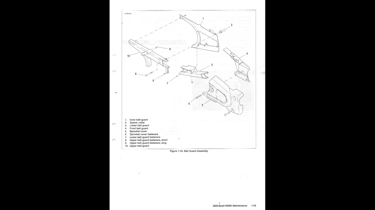 BUELL XB9 XB9R (2003-2004) Service Manual PDF - Full Workshop Manual Download
