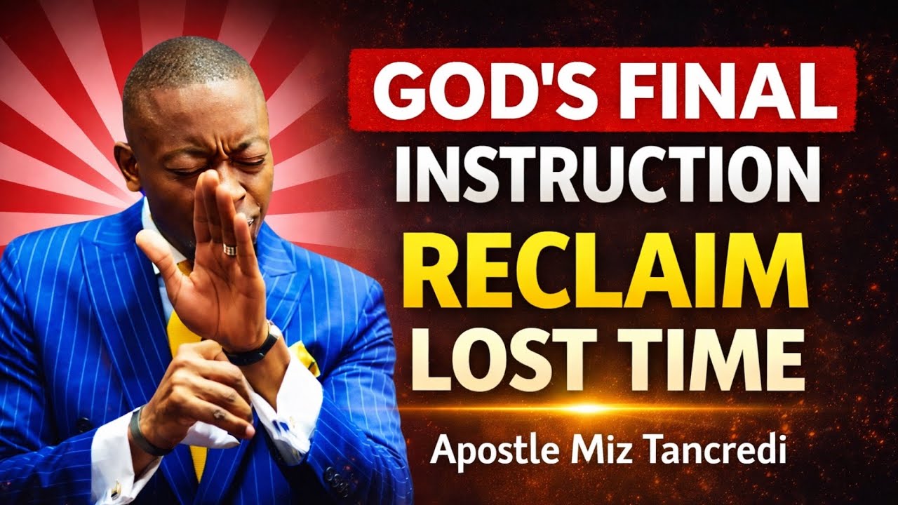God Said: Do This Immediately to Recover the Years You Lost | Apostle Miz Tancredi