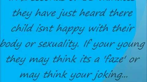 Coming Out Advice