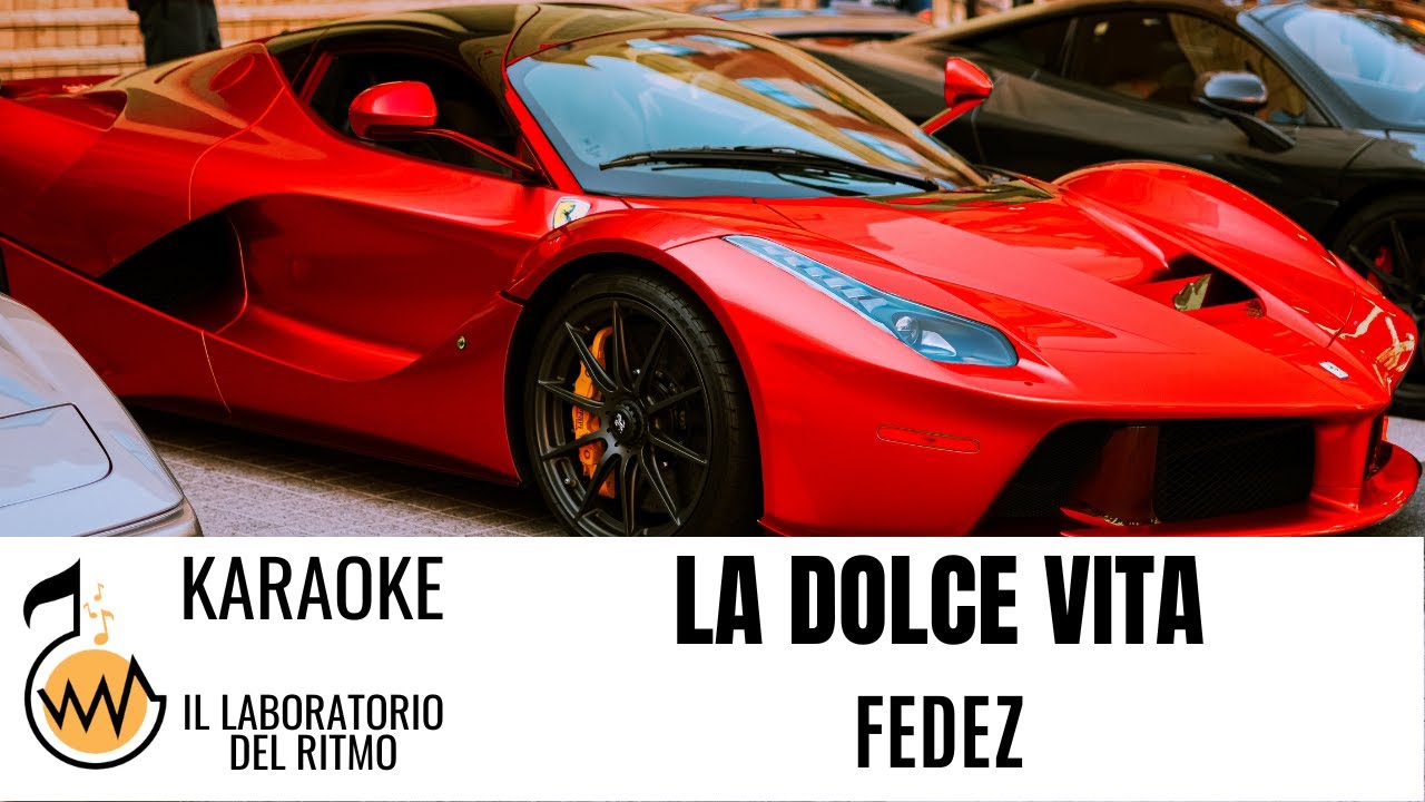 La dolce vita Fedez, Tananai, Mara Sattei (Karaoke Instrumental Version) La dolce vita Fedez, Tananai, Mara Sattei (Karaoke Instrumental Version)