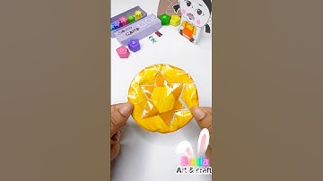 Squid Game Dalgona Candy #shorts #squidgame #squidgame2 #diy #craft #art #artandcraft