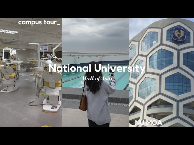 National University Mall of Asia | campus tour ✧ class=
