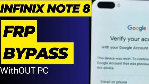 Infinix Note 8 Frp Bypass||x692 Google Account Remove||With Out PC 2023