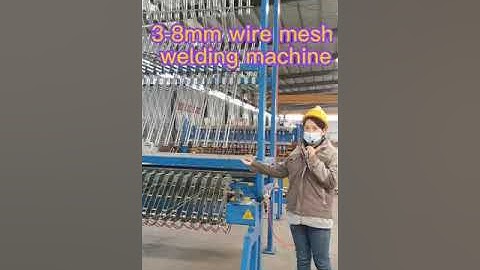 3-8mm wire mesh welding machine