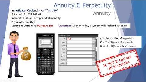 Annuities and Perpetuities