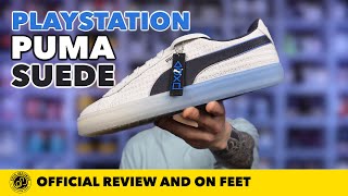 I Love These! Puma Suede 'PlayStation Glacial Gray' In Depth Review and On Feet.