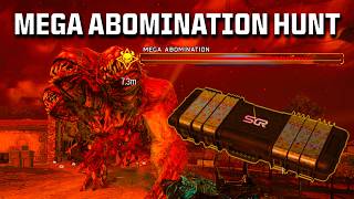Completing the MEGA ABOMINATION HUNT in ENDGAME in Black Ops 7
