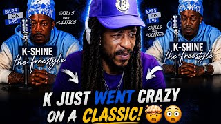 K Shine on The CHAKA KANN BEAT!🔥 | K-Shine Bars On I-95 Freestyle | Reaction 
