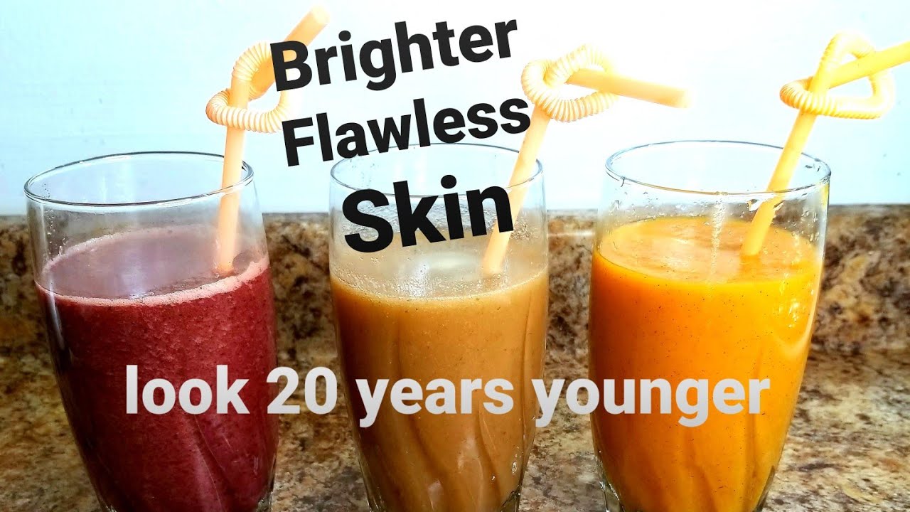 Drink for Clear, Flawless, Glowing Skin. Brighter skin color in couple