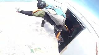 Skydive Taft AFF Graduation jump level 8