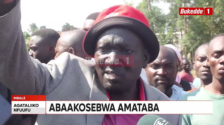 Agataliikonfuufu: abaakosebwa amataba Mpuuga abalambudde bakyali bubi bakyetaaga buyambi