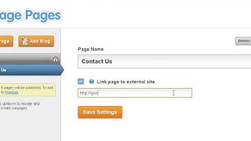 Weebly Drag and Drop: Creating a new Page