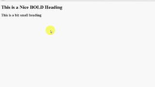 HTML or XHTML Introduction