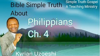 Philippians Ch. 4 Explained by Kyrian Uzoeshi screenshot 1