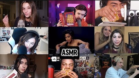 Streamers and YouTubers Try ASMR For The First Time Pt2 | ASMR Compilation
