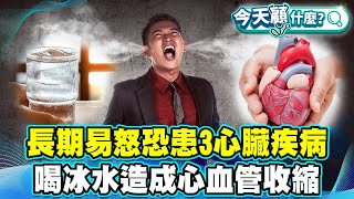 哈佛研究揭示情緒爆發後心臟風險暴增5倍！長期易怒者恐高血壓、冠心病、心衰竭風險！你的飲水溫度對嗎？喝冰水易造成心血管收縮！【#今天顧什麼？】健康2.0 ​ @tvbshealth20​