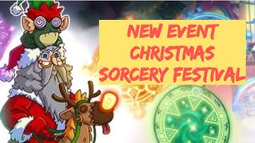 Christmas Sorcery Festival ! New event is coming! #hustlecastle