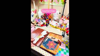 We are here!! September!! Excited to move into a new journal!! Happy “Ber” months are here! 🍂🍎