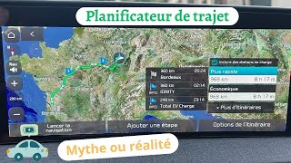 Arrivée du planificateur de trajet sur la Kia EV6, décevant, fonctionnel ?