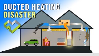 Is your DUCTED HEATING system heating your attic/roof?