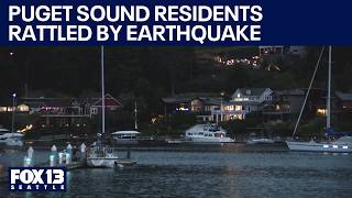 Washington residents rattled after 4.2 earthquake shakes Puget Sound | FOX 13 Seattle