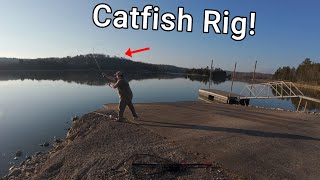 This Bank Fishing Rig Catches Catfish!!!