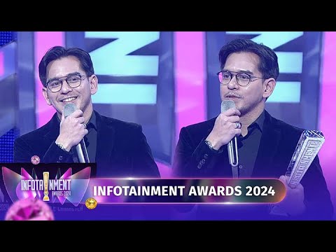 Ganteng \u0026 Bertalenta! Rangga Azof Menangkan Kategori Best Male Character | Infotainment Awards 2024
