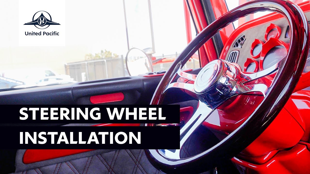 United Pacific Steering Wheel Installation Guide YouTube