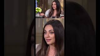 Mila Kunis’ shameless open door policy 🤷🏻‍♀️ #shorts | E! News