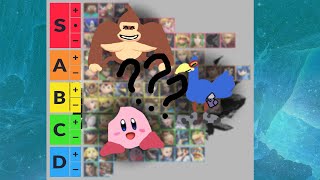 I make a smash ult tier list (I don’t play smash ult)