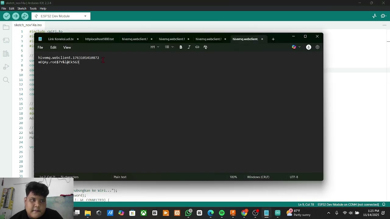 Penggunaan Node RED dan MQTT pada ESP32