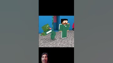 When Zombie and Herobrine Plays The Squid GameMarblesMinecraft Animations