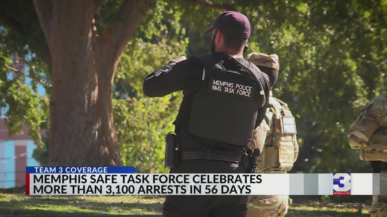 Memphis Safe Task Force celebrates more than 3,100 arrests in 56 days ...
