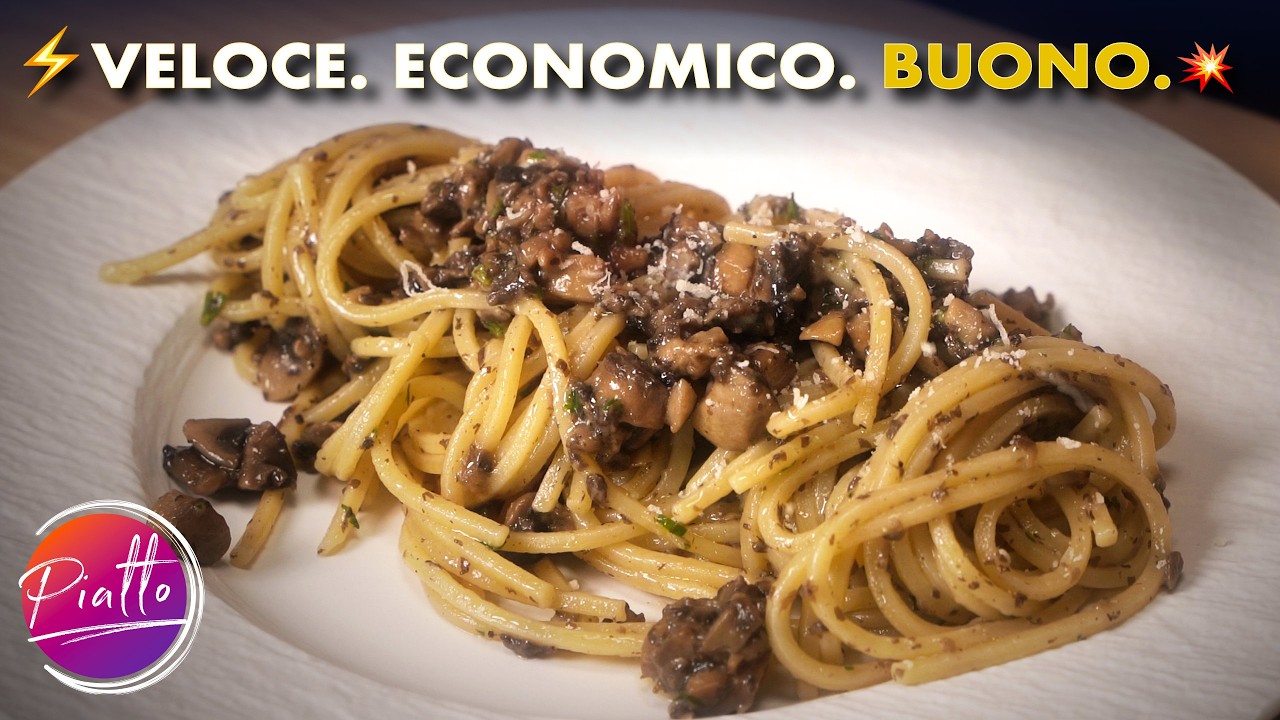 La Pasta ai Funghi che Tutti Amano 🍄 Facile, Veloce e Buonissima - YouTube