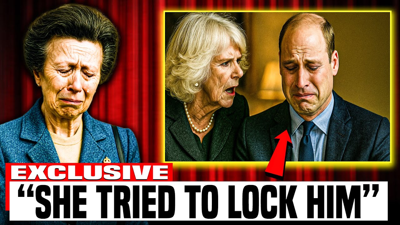 Princess Anne BREAKS IN TEARS As She Saves Prince William From Queen Camilla's Trap